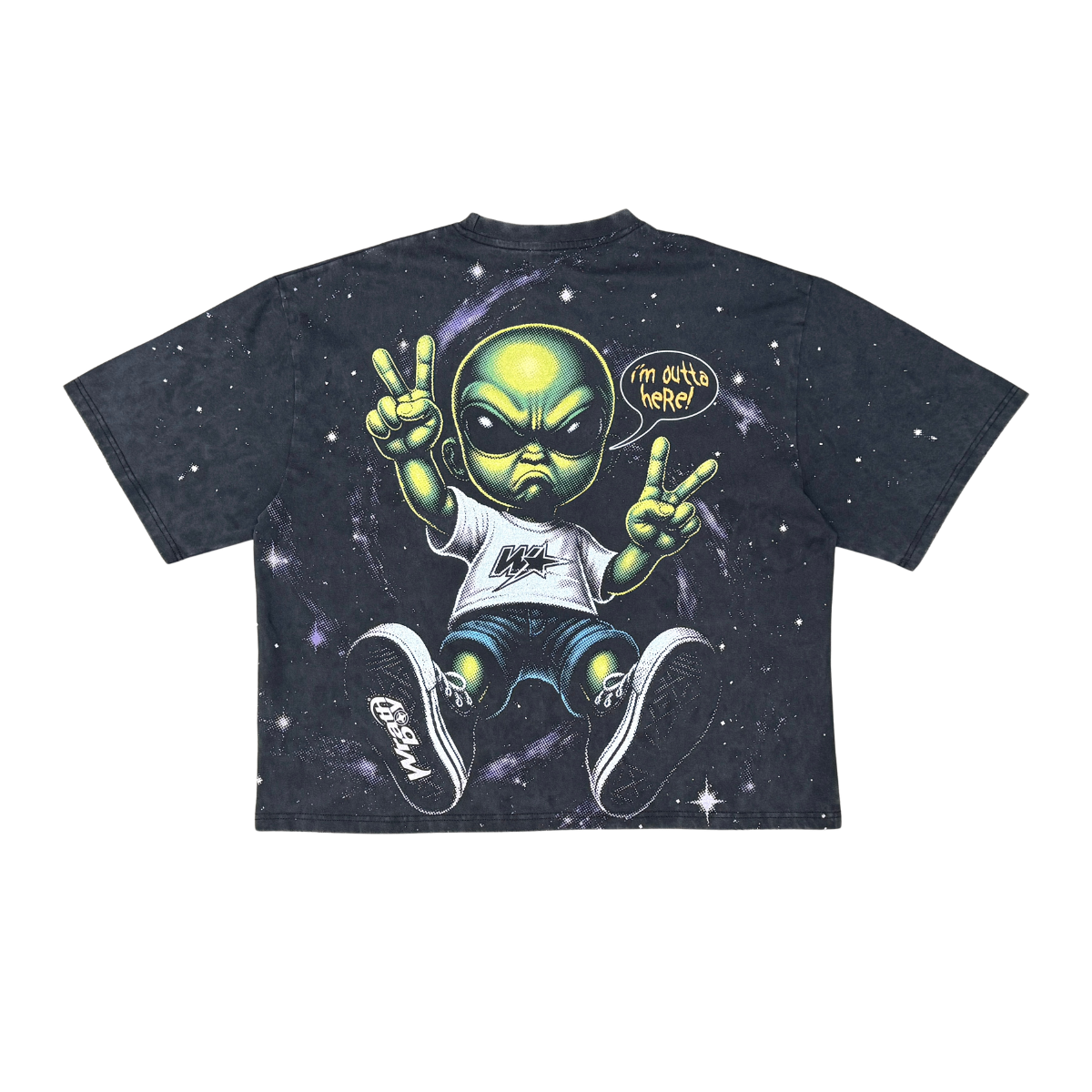 Wrathboy Ufo Tshirt - Alien Graphic