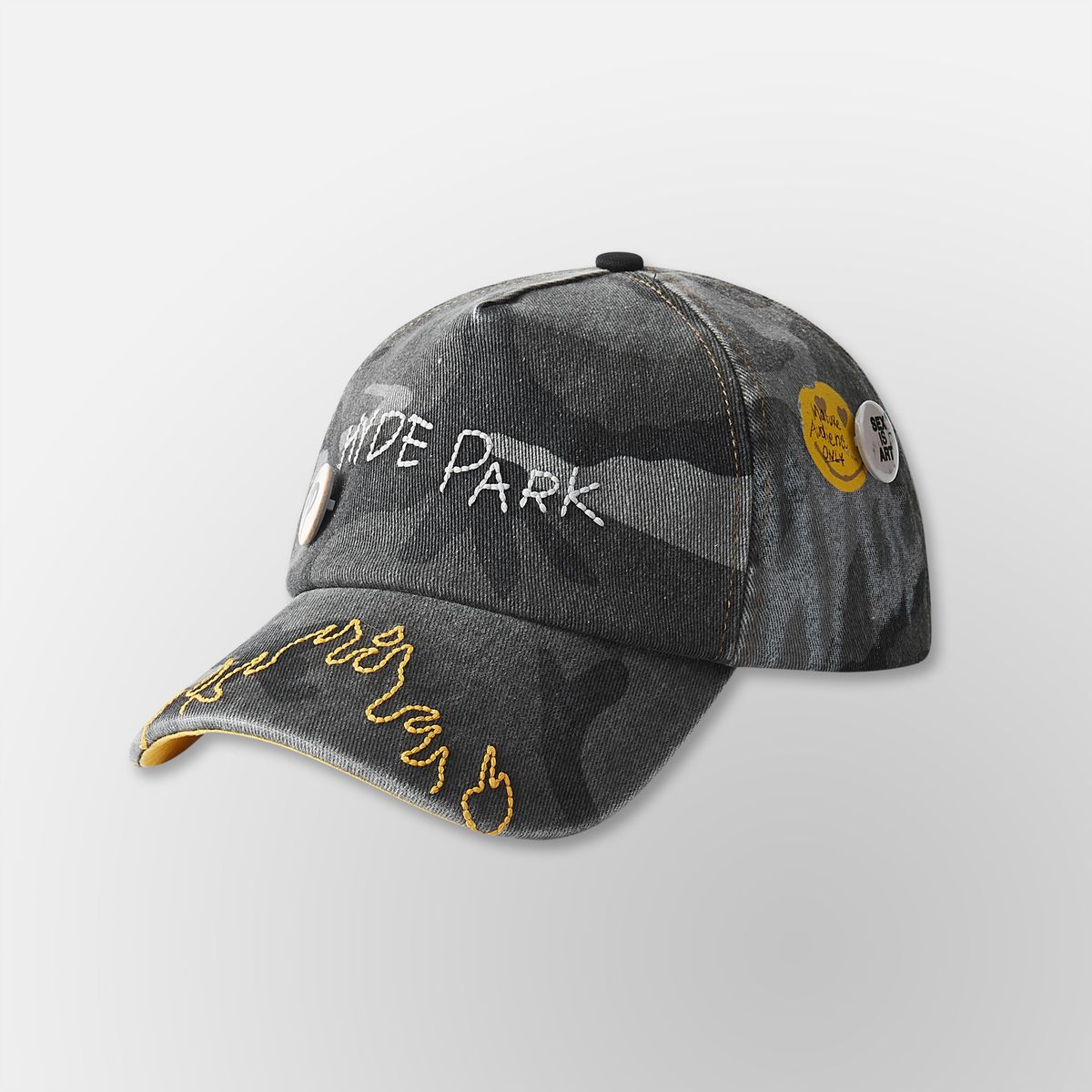 Hyde Park Flame Hat - Embroidered