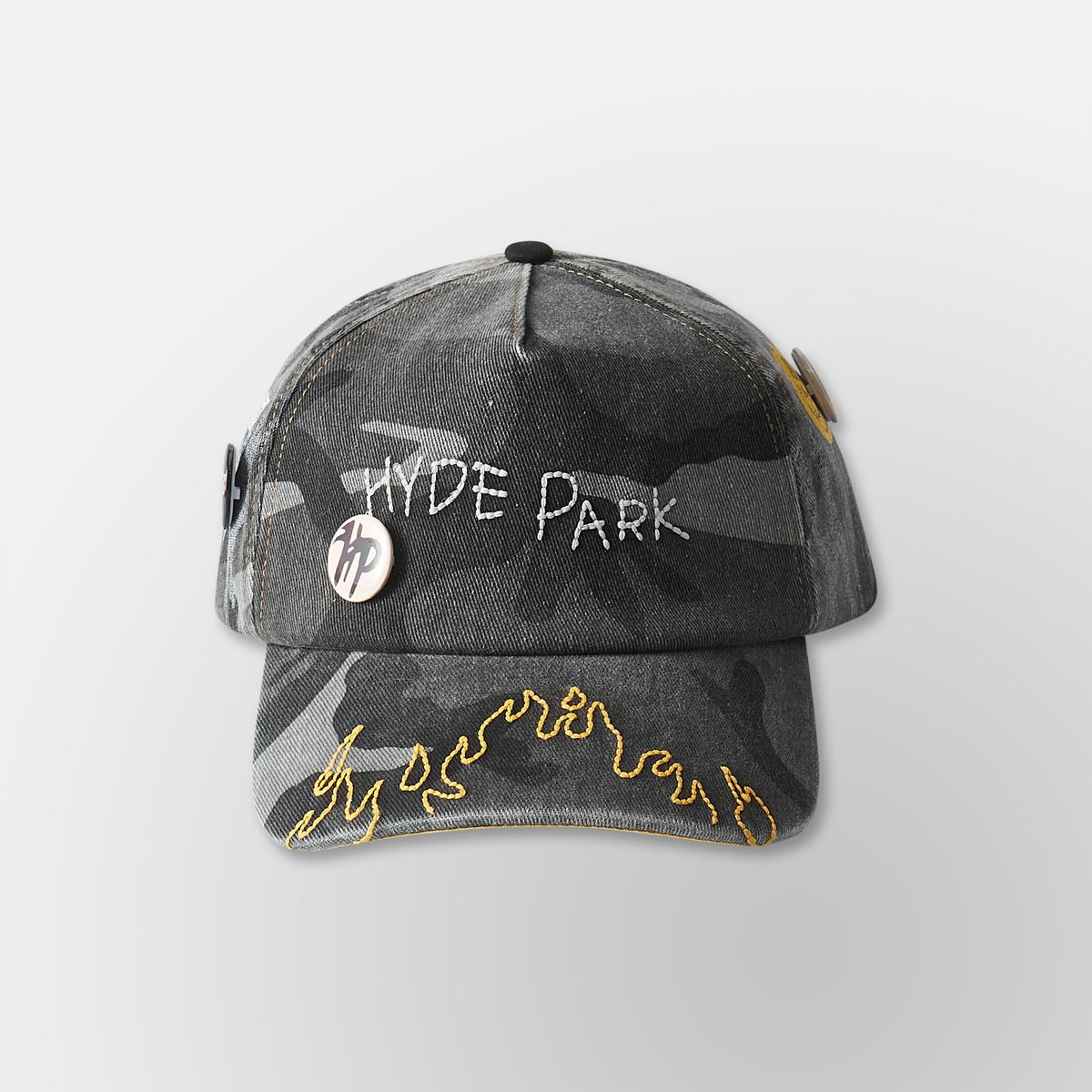 Hyde Park Flame Hat - Embroidered