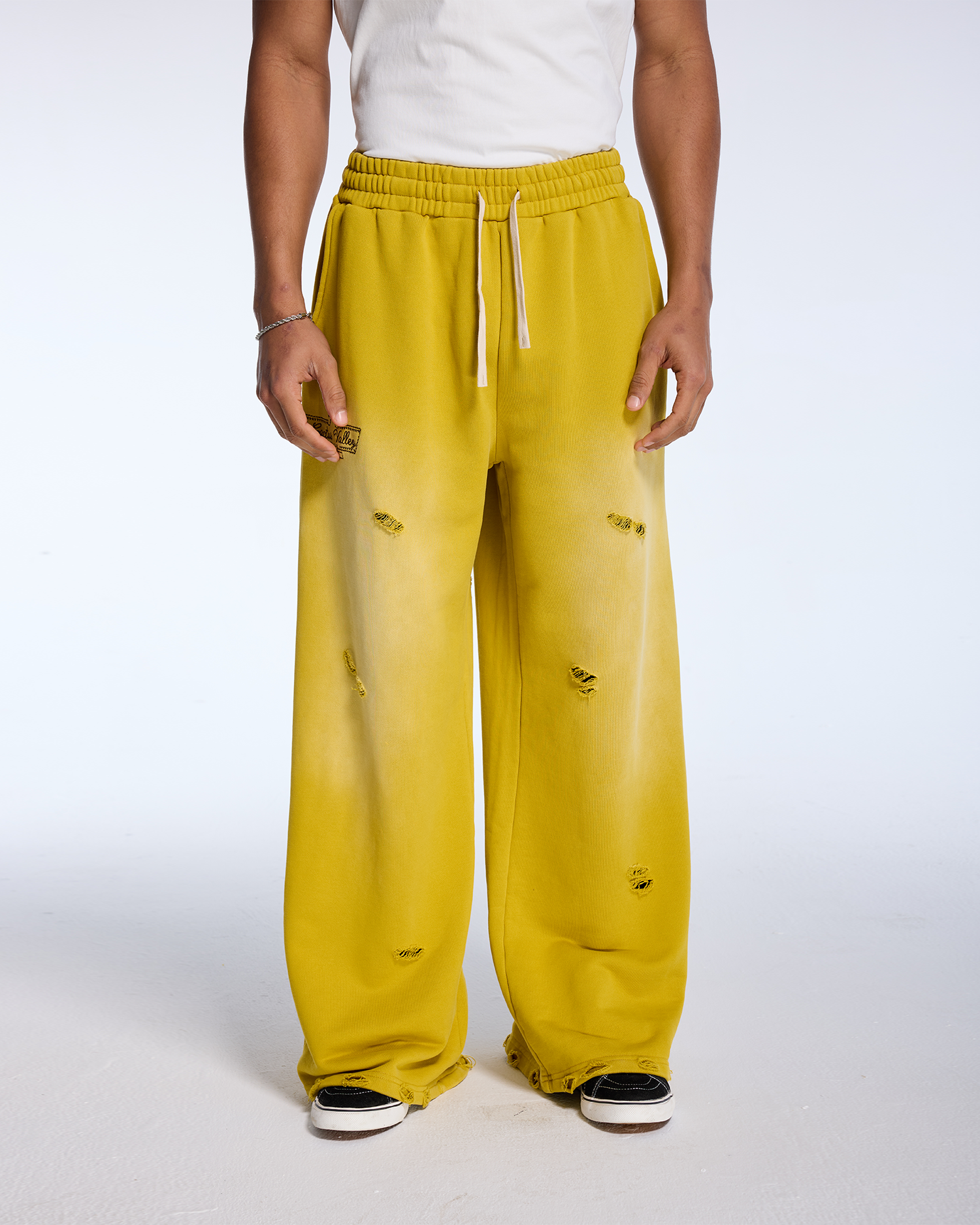AZVA “Eagle Valley” Distressed Sweats