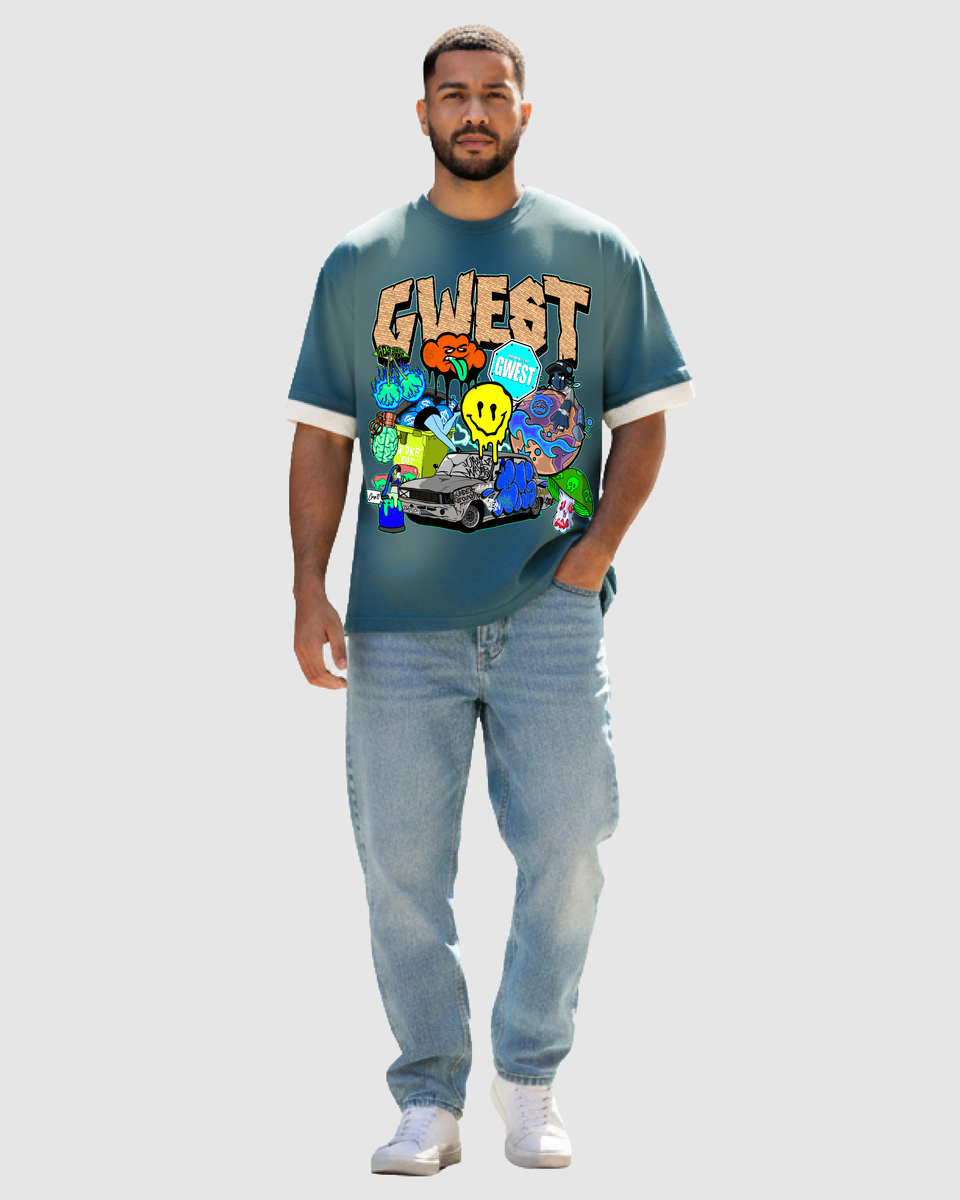 G-West Street Riot T-Shirt - Graphic