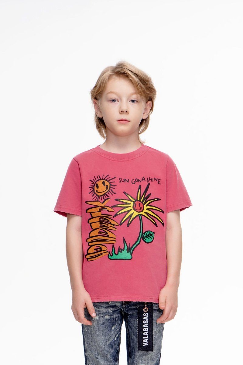 Valabasas Sun Will Shine Youth T-Shirt - Graphic Print