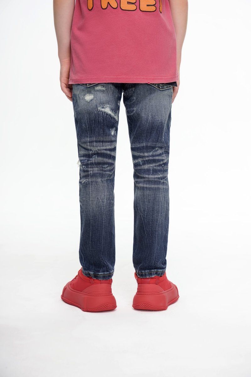 Valabasas Viggo Youth Jeans - Distressed Wash
