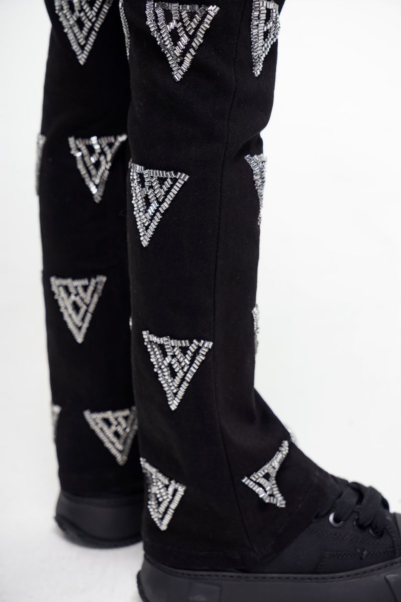 Valabasas Code Youth Jeans - Embroidered Detail