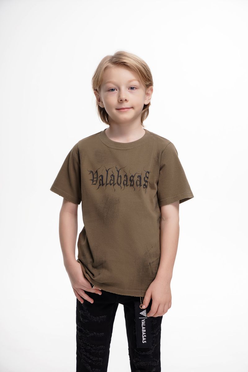 Valabasas Inked Elegance Youth T-Shirt - Graphic Print