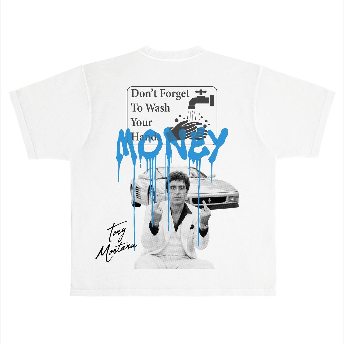 Rich Dead Idols Wash Hands Tee - Graphic