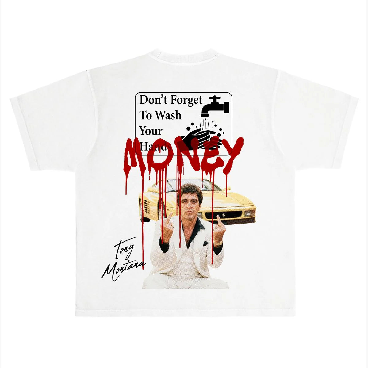 Rich Dead Idols Wash Hands Tee - Graphic