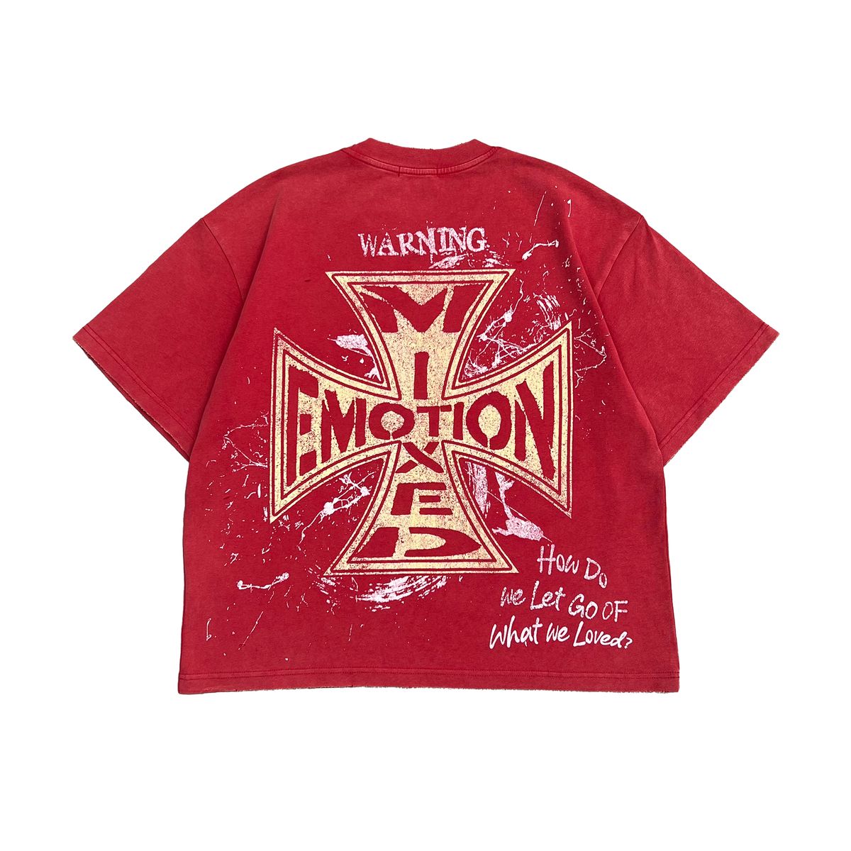 Mixed Emotion Warning Tee - Graphic