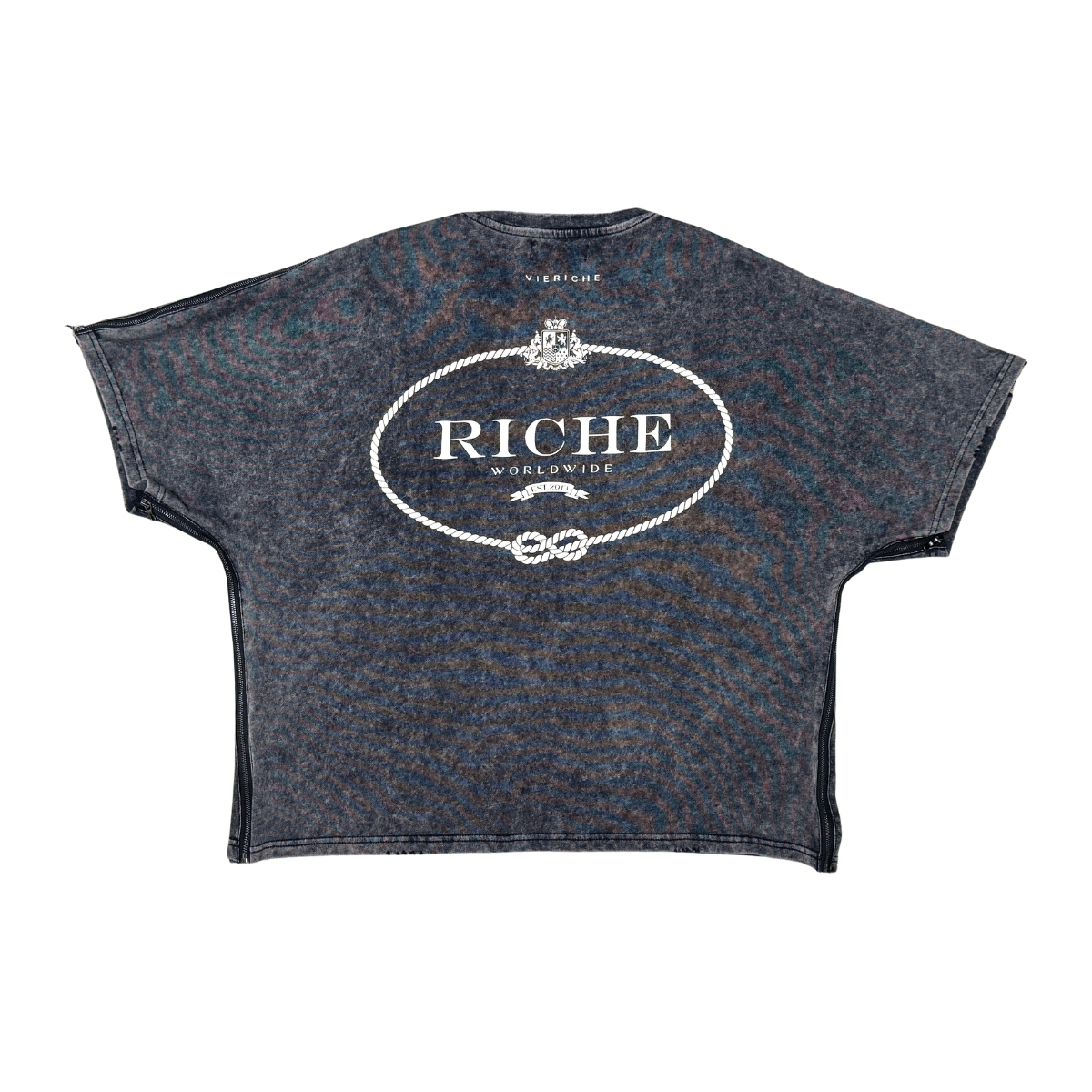 Vie+Riche Dark Knight Tee - Acid Wash