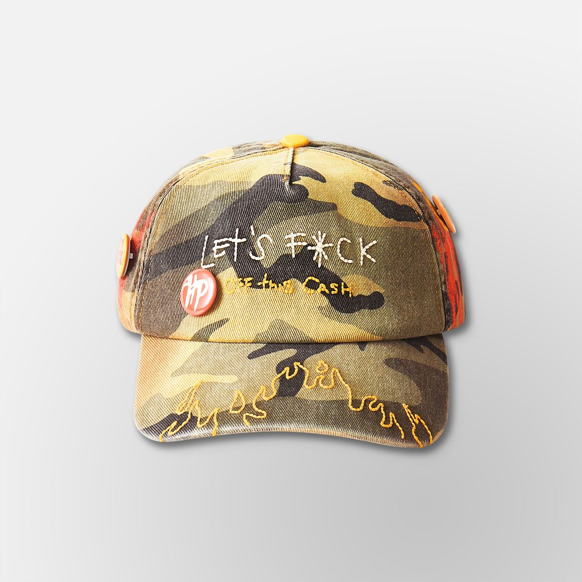Hyde Park Flame Hat - Embroidered
