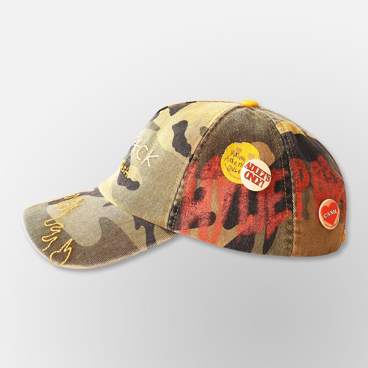 Hyde Park Flame Hat - Embroidered