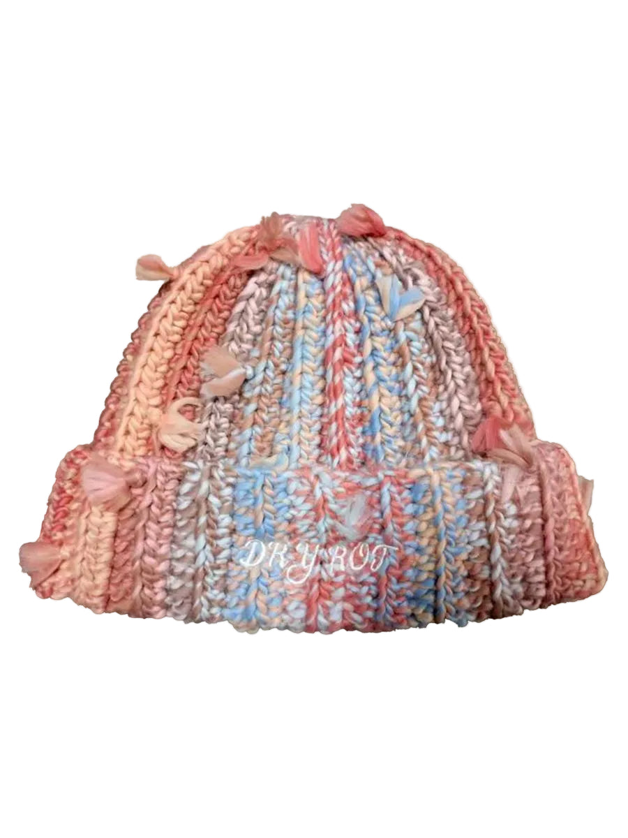 Dry Rot Tie-Dye Beanie - Chunky Knit
