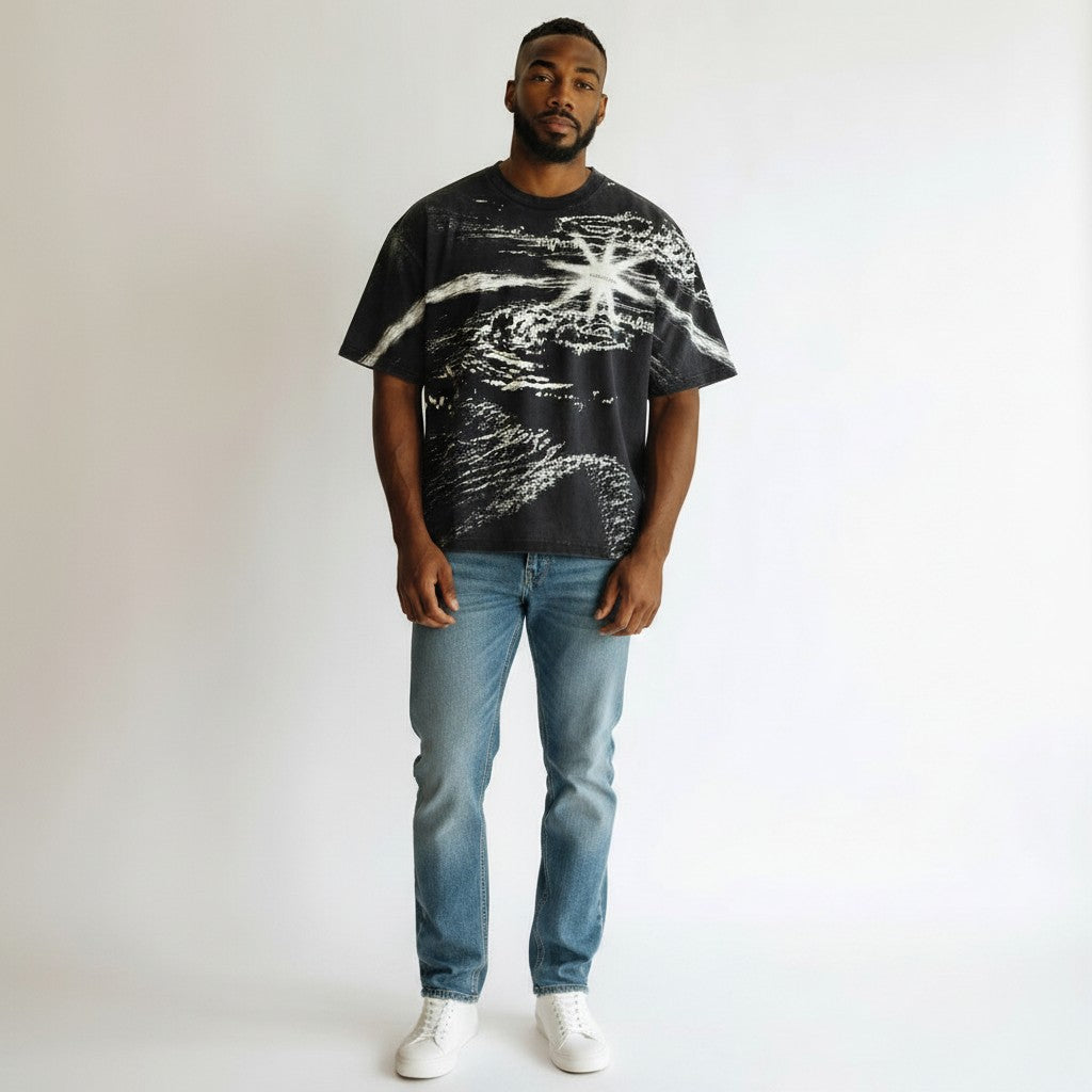Unknown Starburst T-Shirt - Embroidered