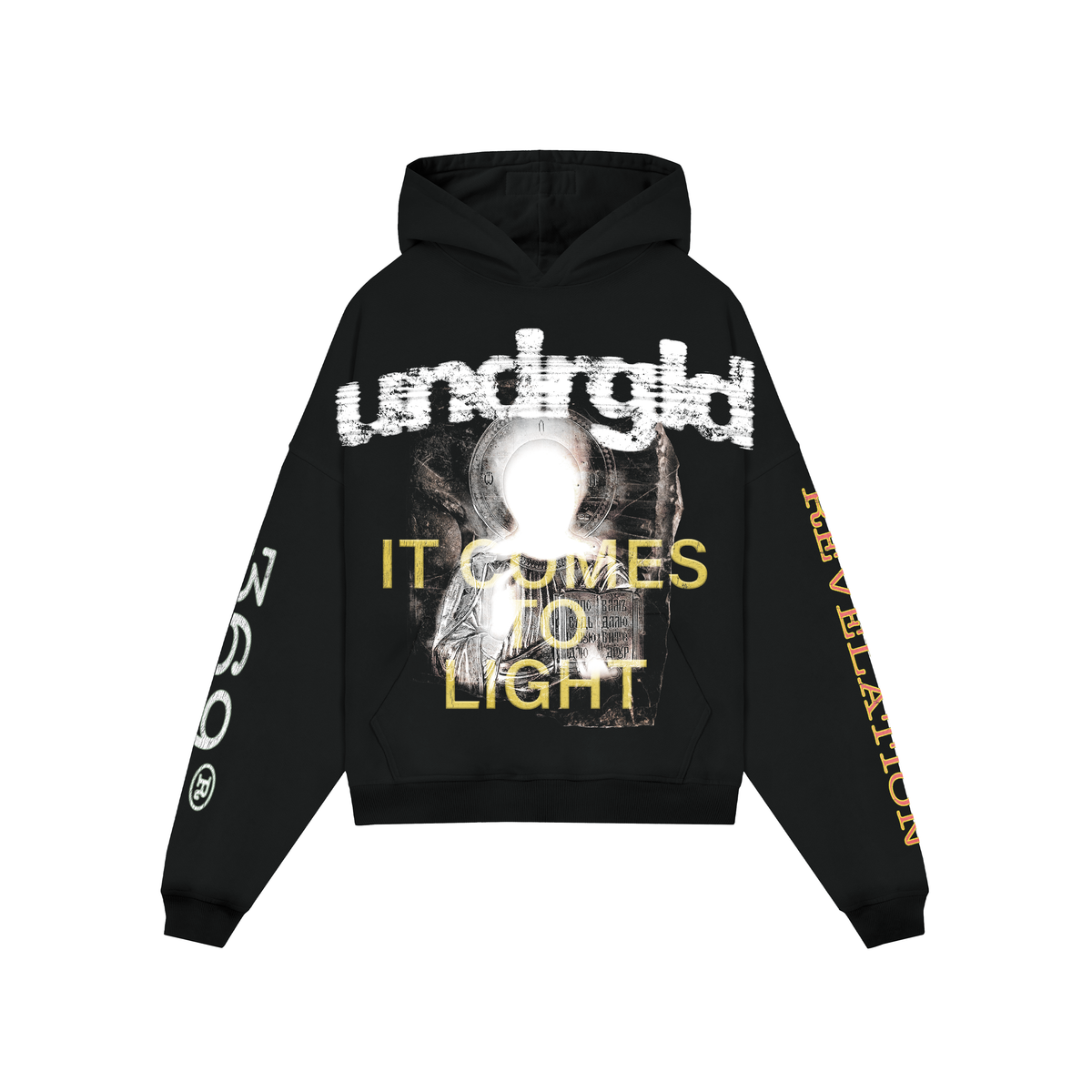 UNDERGOLD Revelation Iluminare Graphic Hoodie – Black