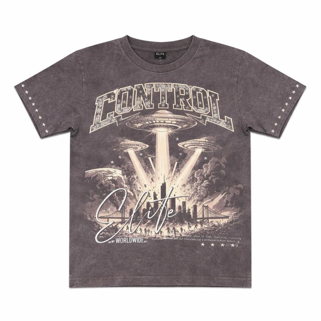 Elite Premium - Control Premium Embellished Kids Tee