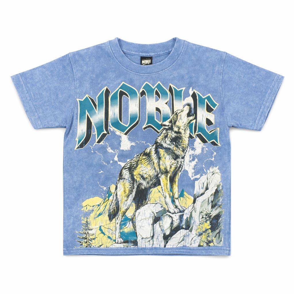 Noble Lone Wolf Kids T-Shirt - Graphic