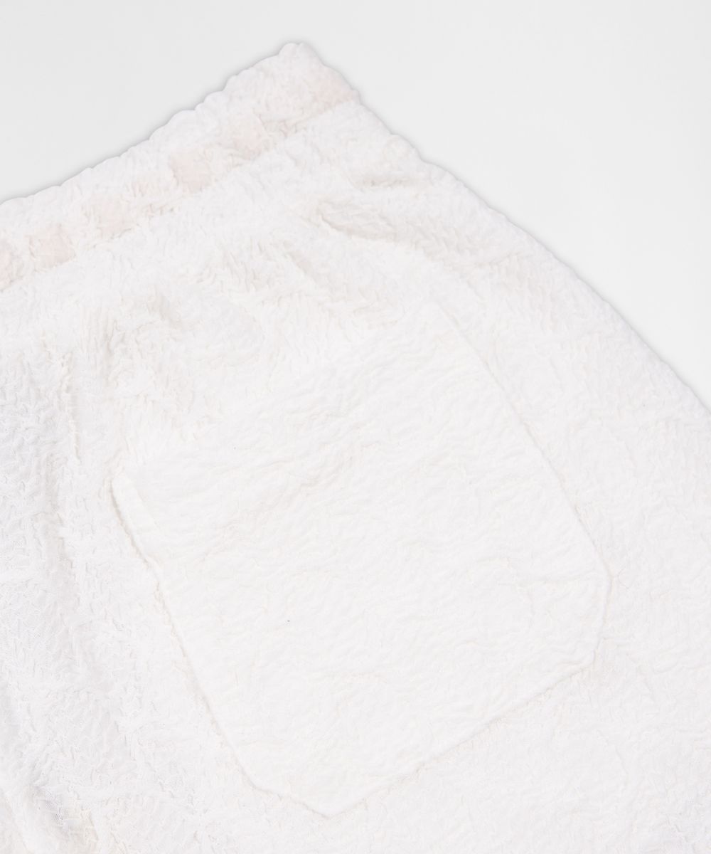 Reason Brand Textured Shorts - Elastic Waistband
