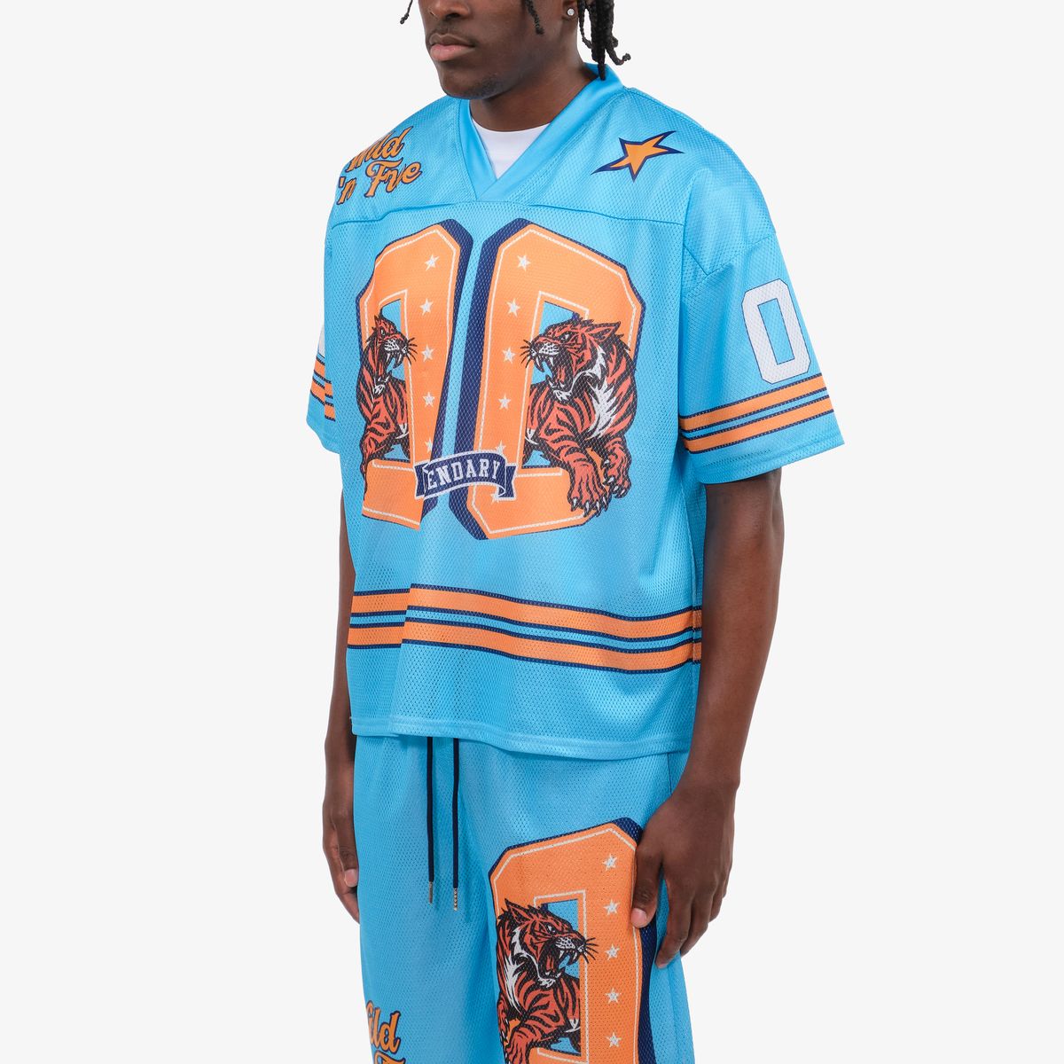 Copper Rivet Tiger T-Shirt - Mesh
