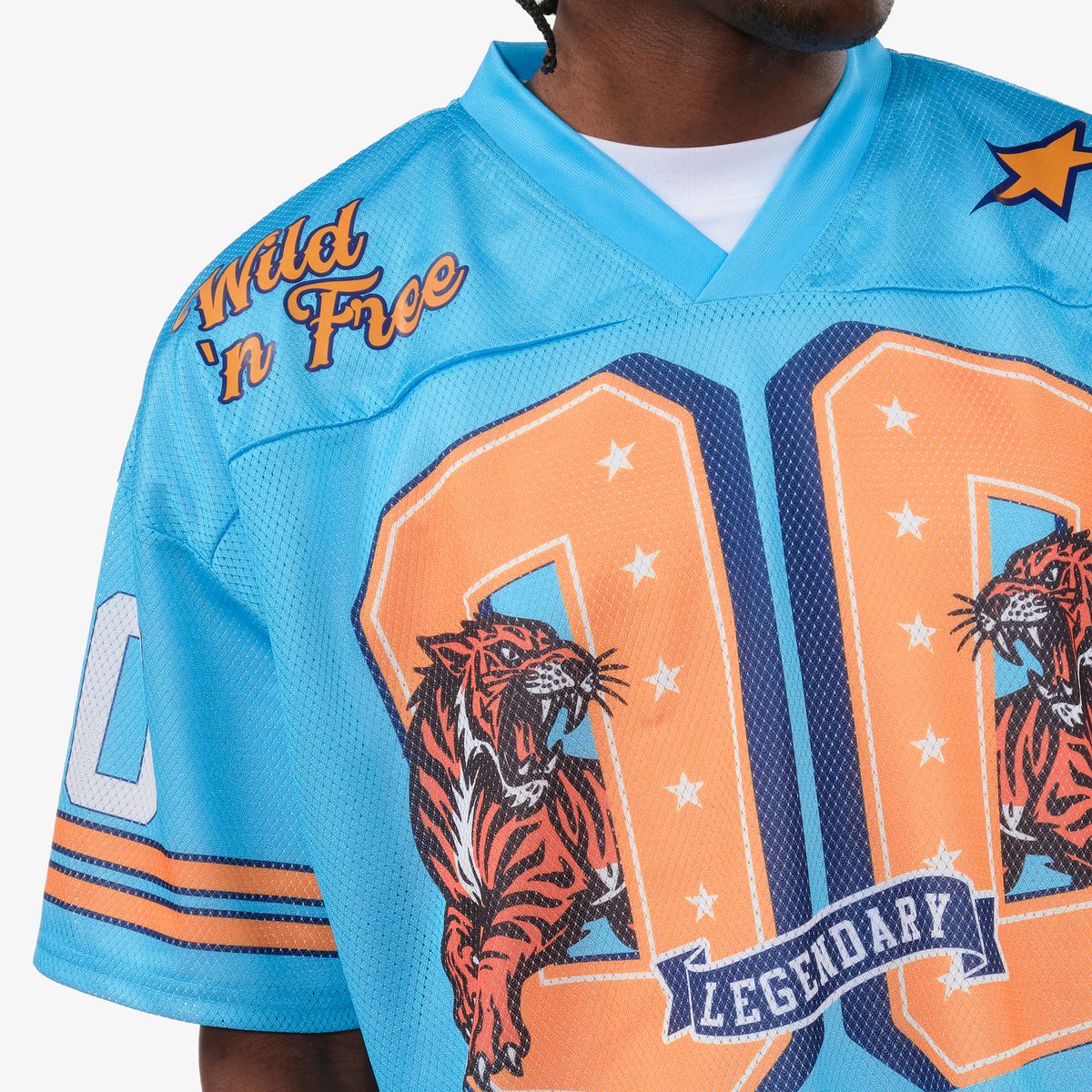Copper Rivet Tiger T-Shirt - Mesh