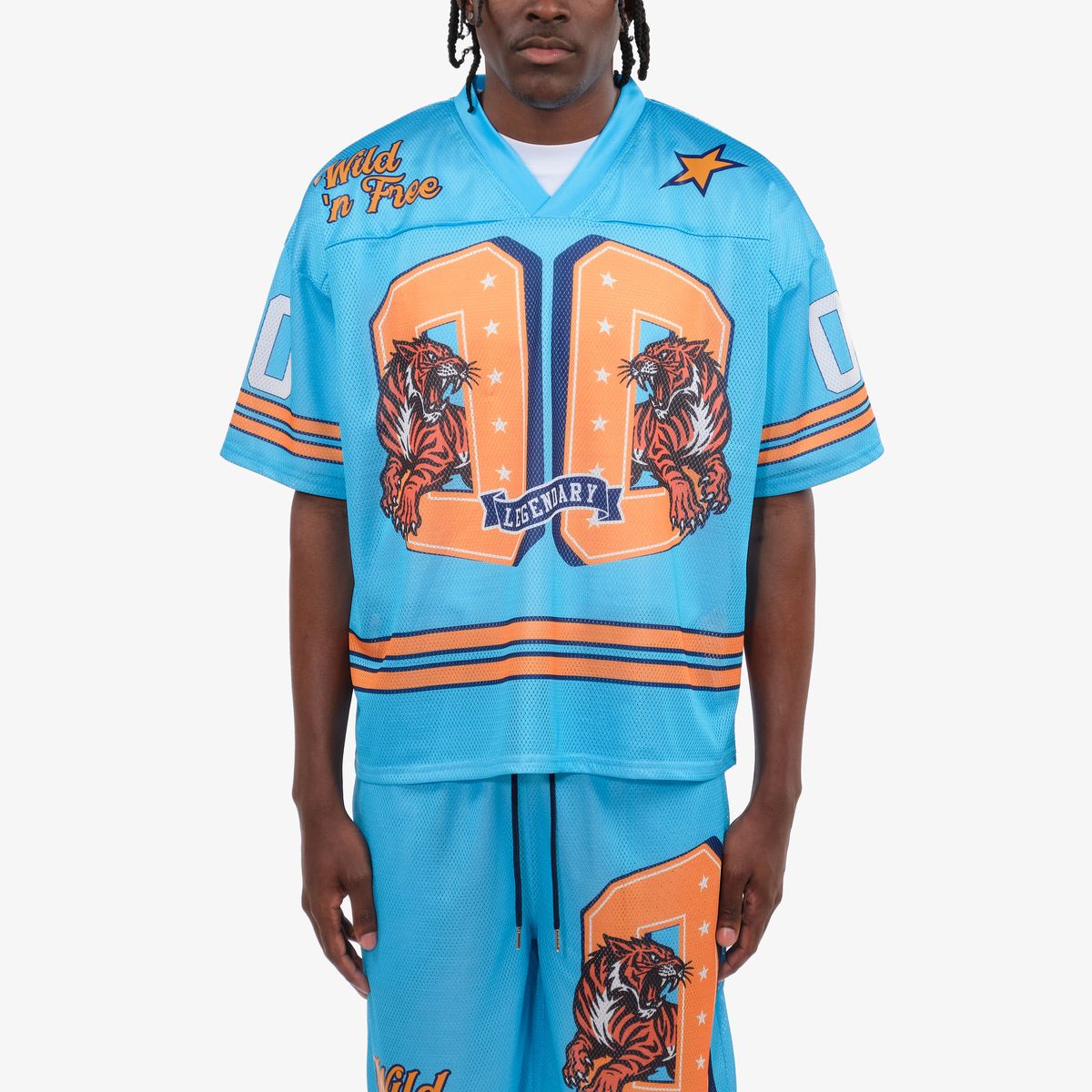 Copper Rivet Tiger T-Shirt - Mesh