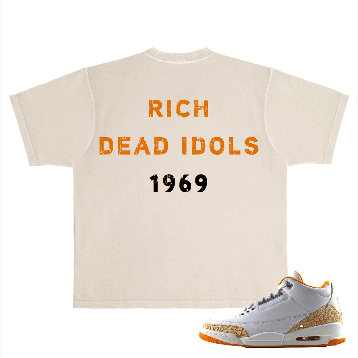 Rich Dead Idols Fast Money Tee - Graphic
