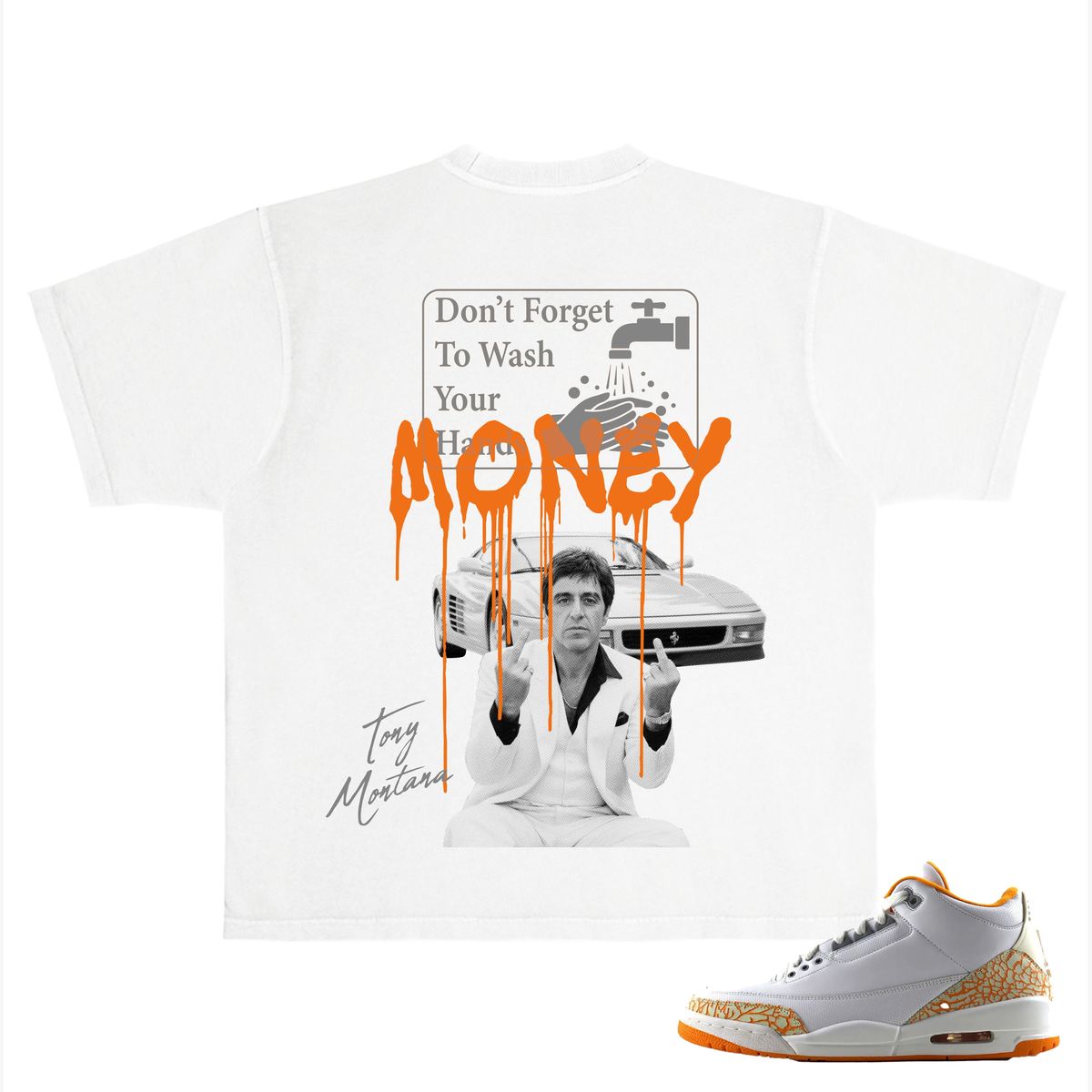 Rich Dead Idols Wash Hands Tee - Graphic