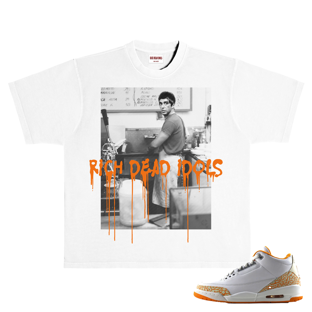 Rich Dead Idols Wash Hands Tee - Graphic