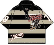 Copper Rivet Eagle Polo-Shirt - Graphic