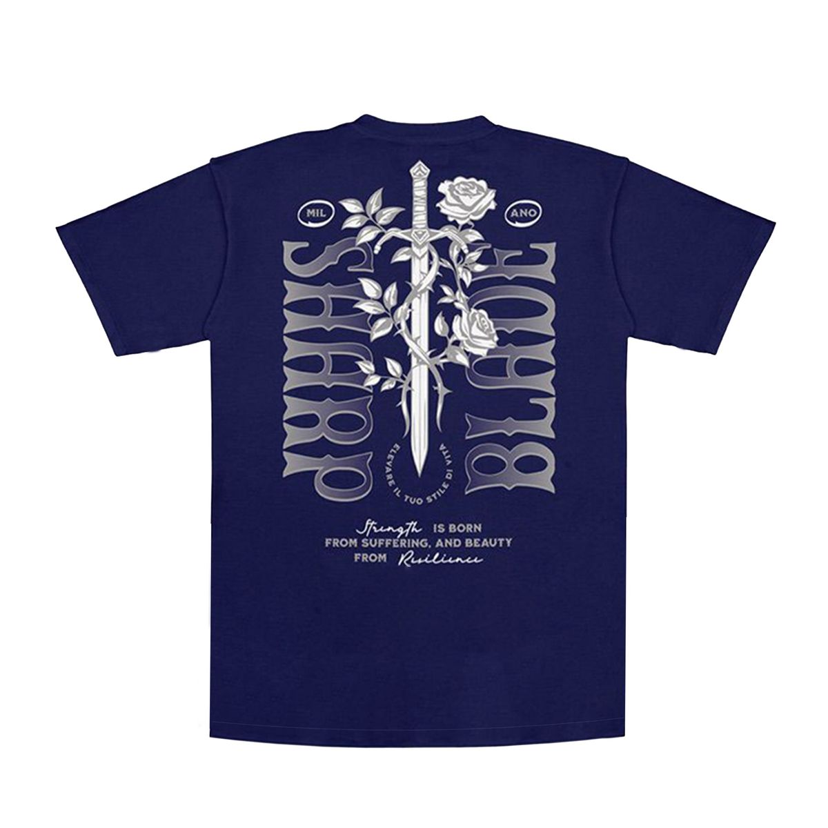 Love Sword Crew Neck T-shirt
