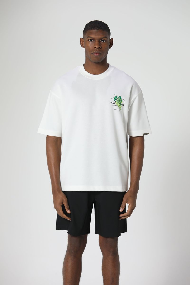 Pas De Monaco Grape T-Shirt - Relaxed Fit