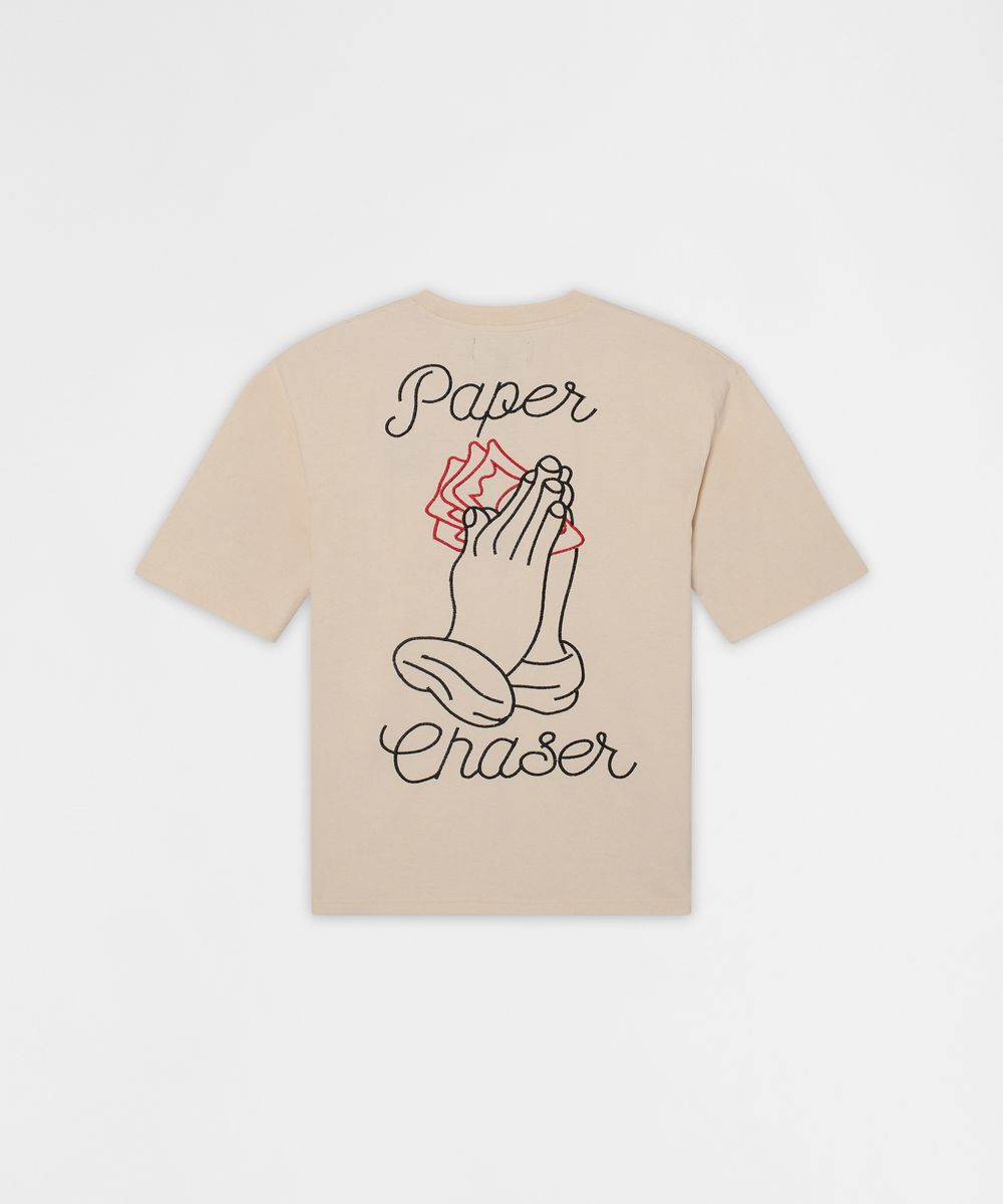 Reason Brand Paper Chaser Tee - Embroidered