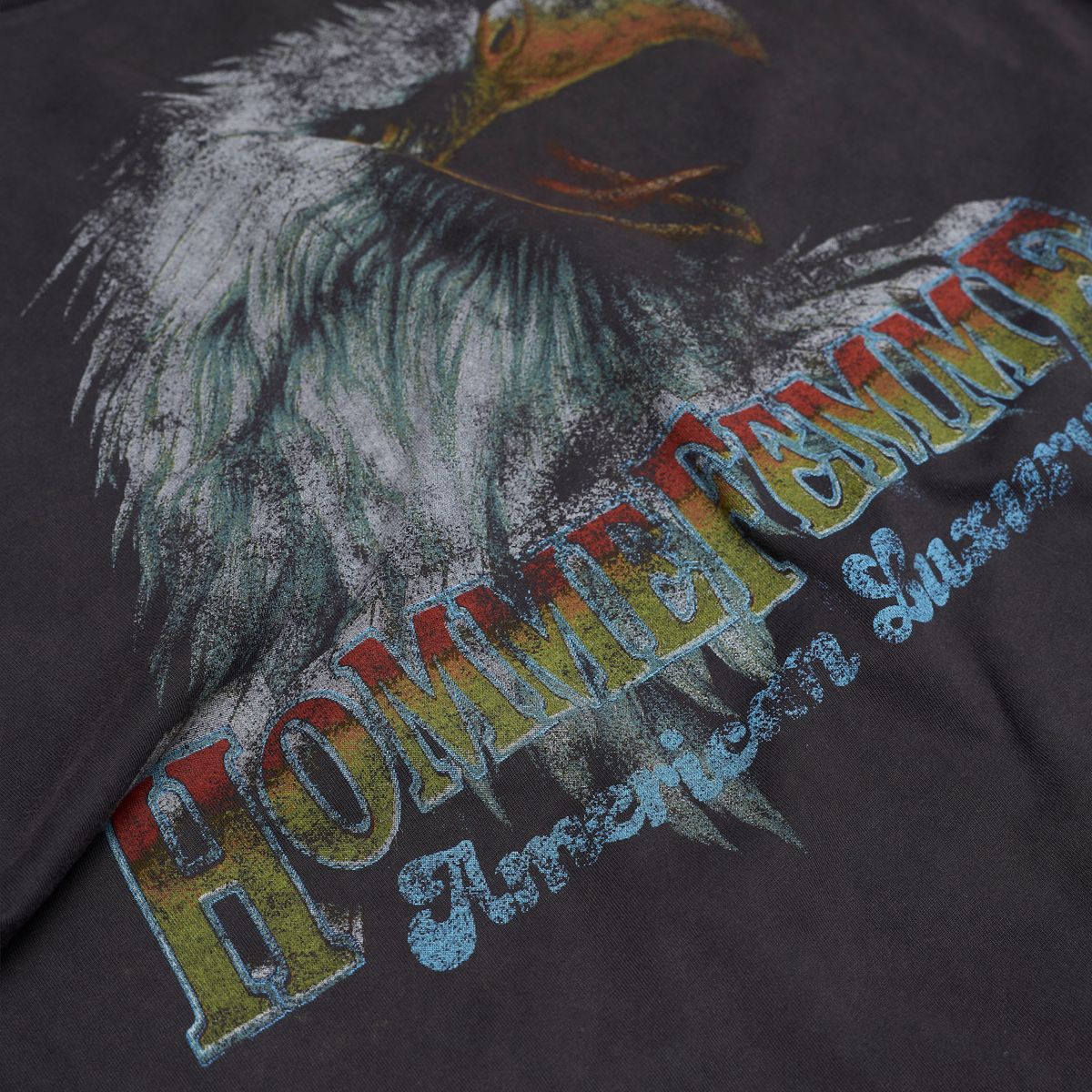 Homme+Femme Eagle T-Shirt - Distressed Graphic