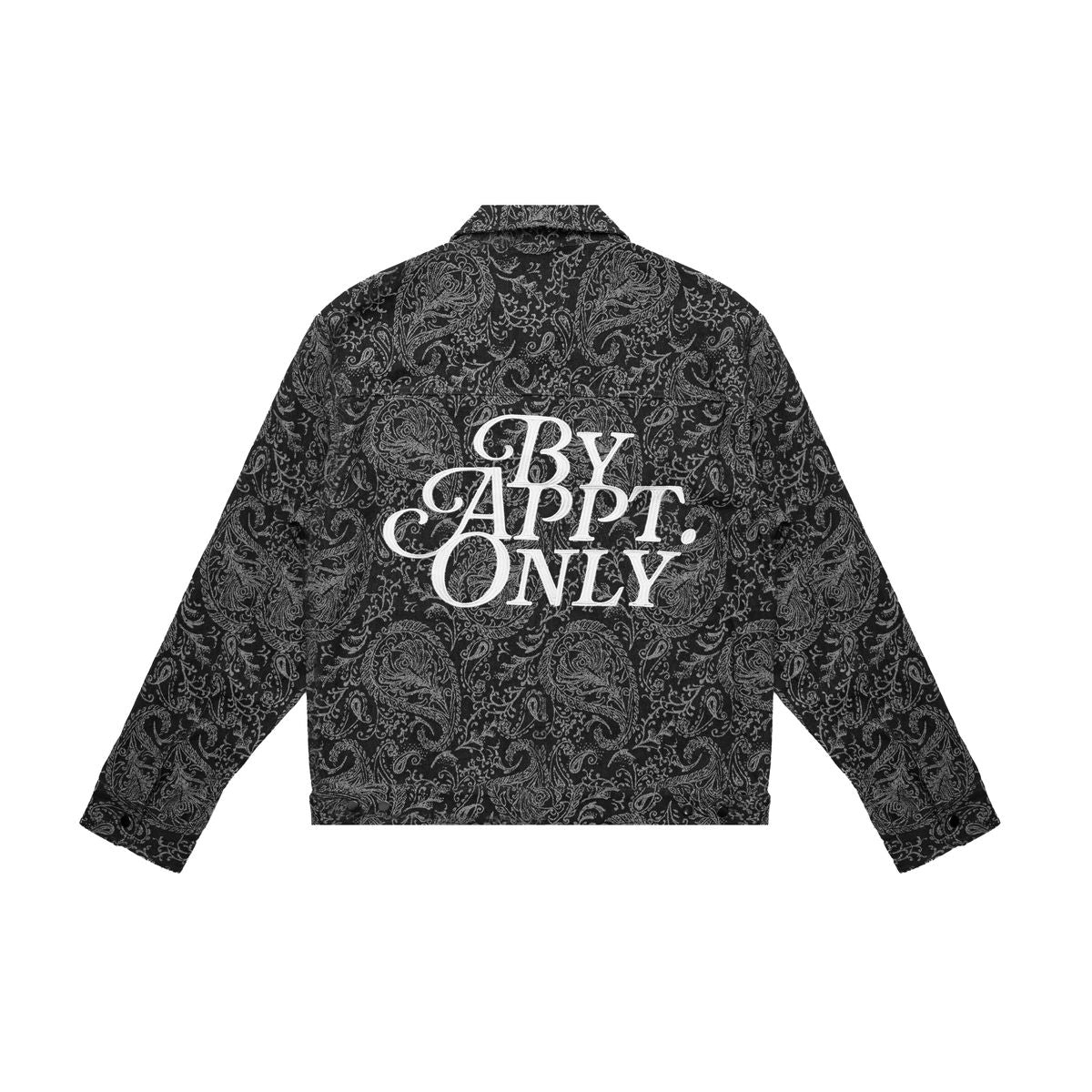 By Appointment Only ZION Black Paisley Jacket