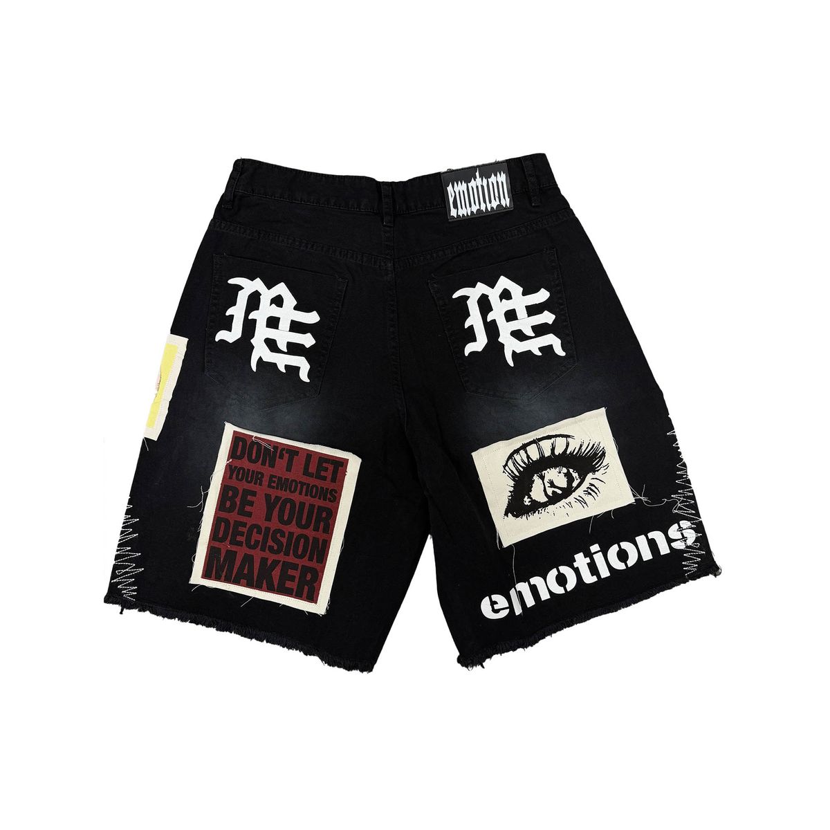 Mixed Emotion Chaos Shorts - Graphic