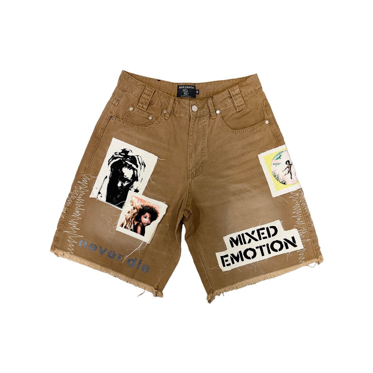 Mixed Emotion Chaos Shorts - Graphic