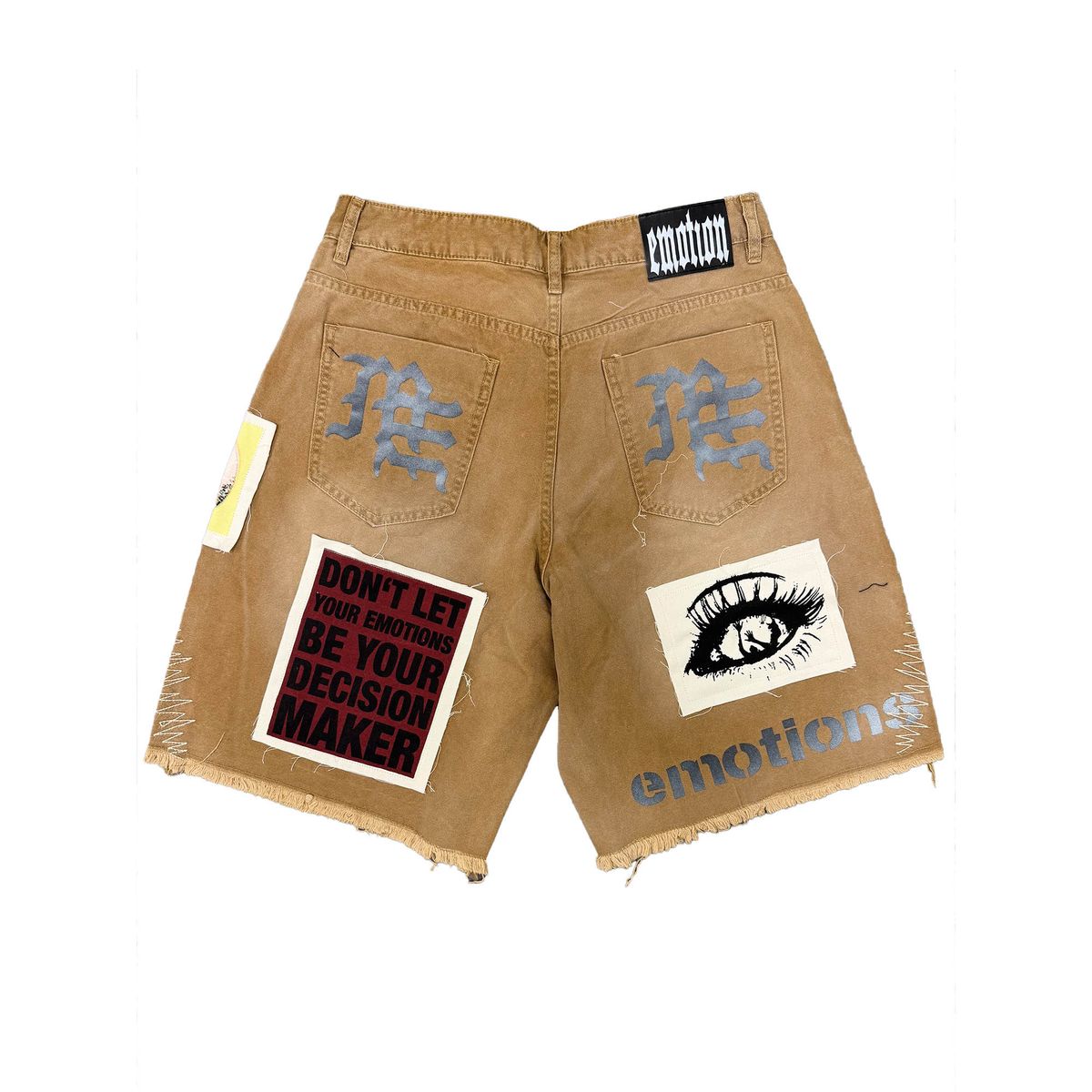 Mixed Emotion Chaos Shorts - Graphic
