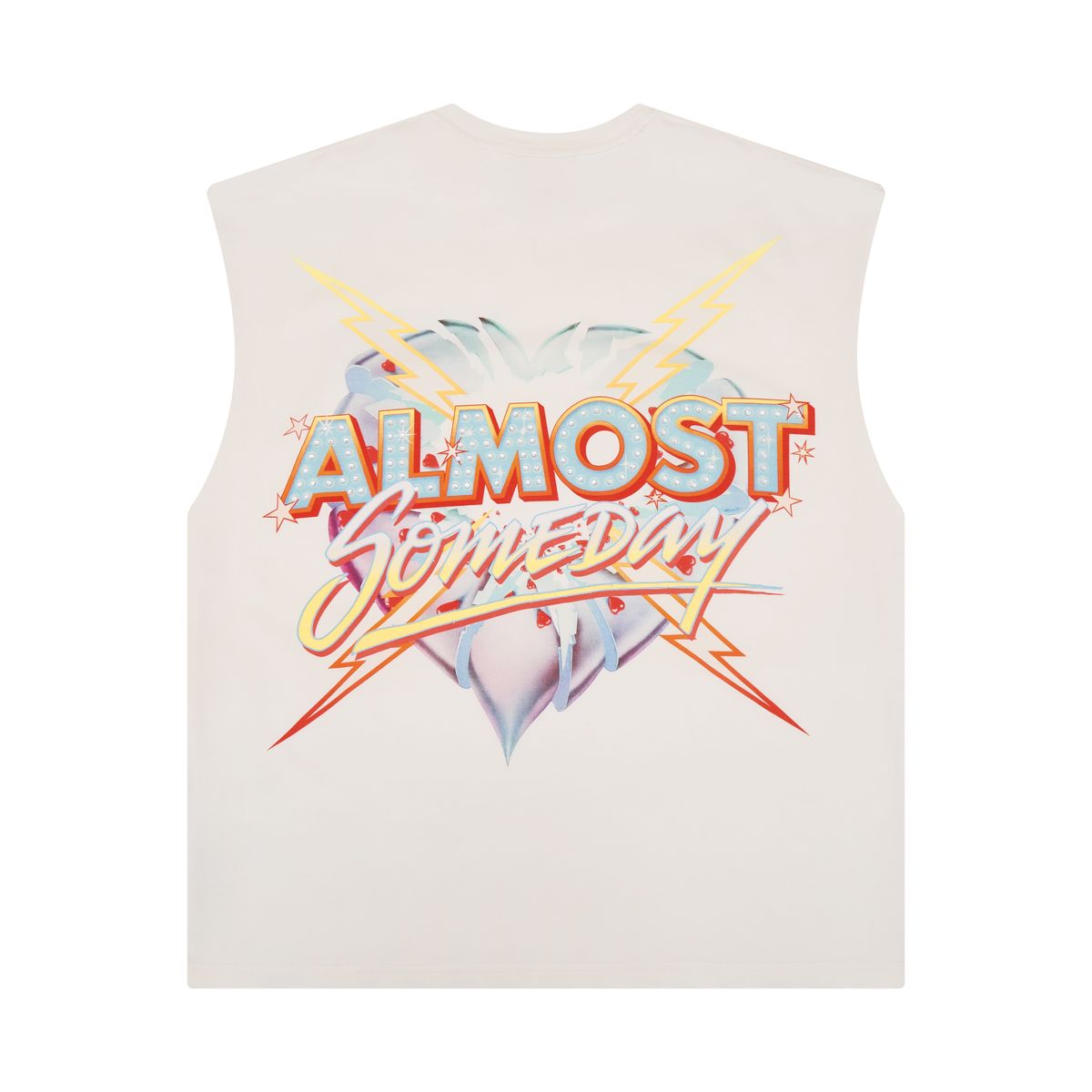 Almost Someday Showtime T-Shirt - Raw-Cut Sleeves