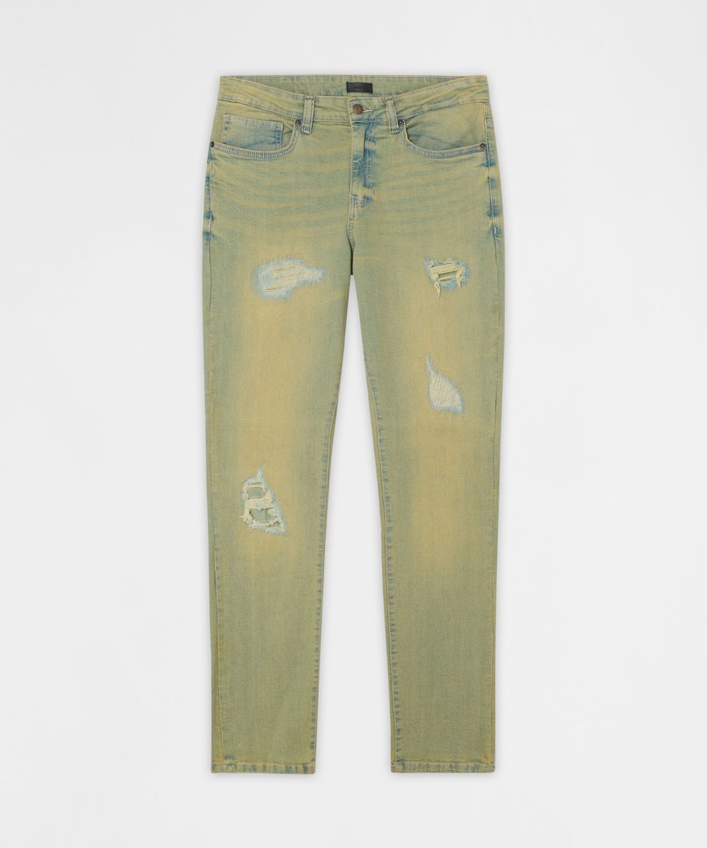 Reason Brand Ripped Jeans - Light Wash