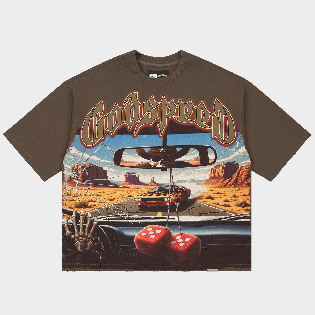 Godspeed On The Run Tee - Graphic