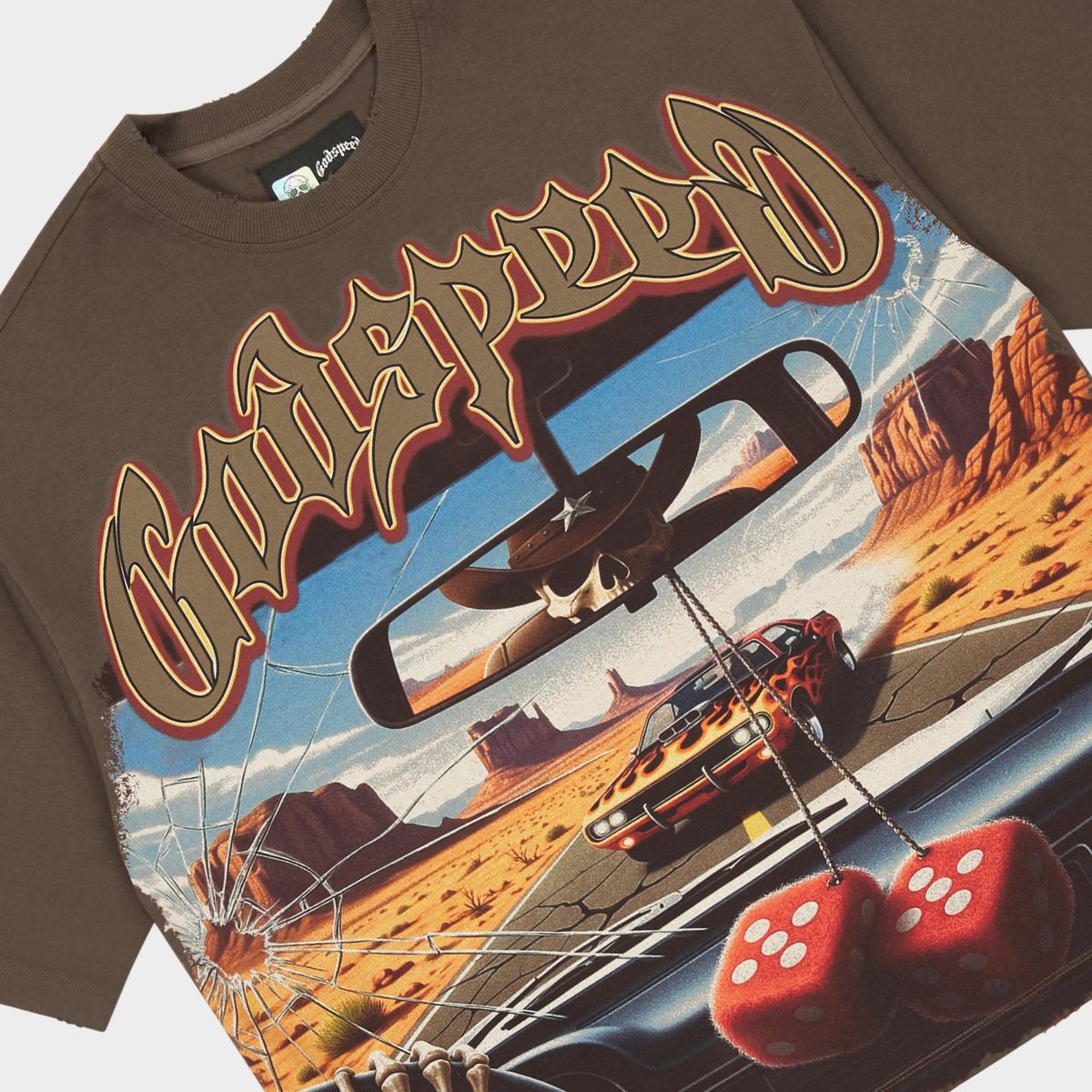 Godspeed On The Run Tee - Graphic