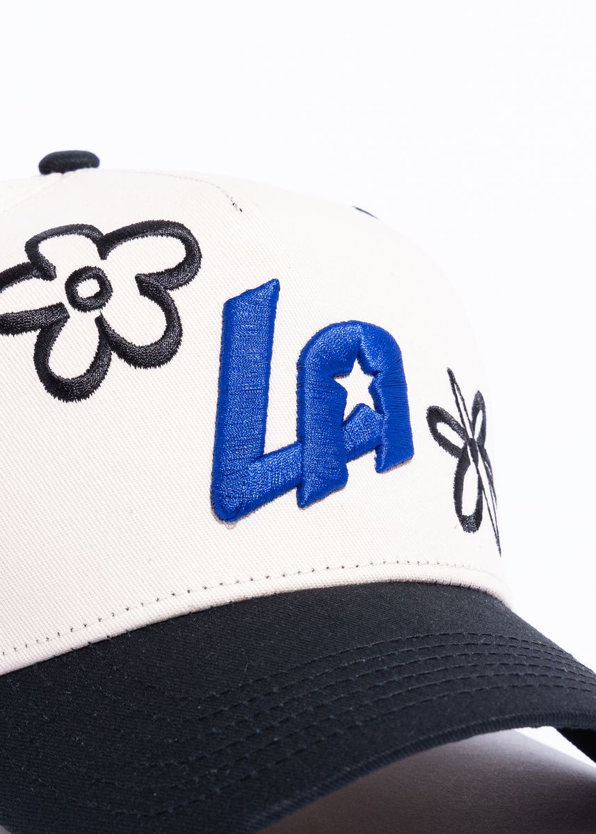 Reference Paradise LA Drawn Flowers Snapback