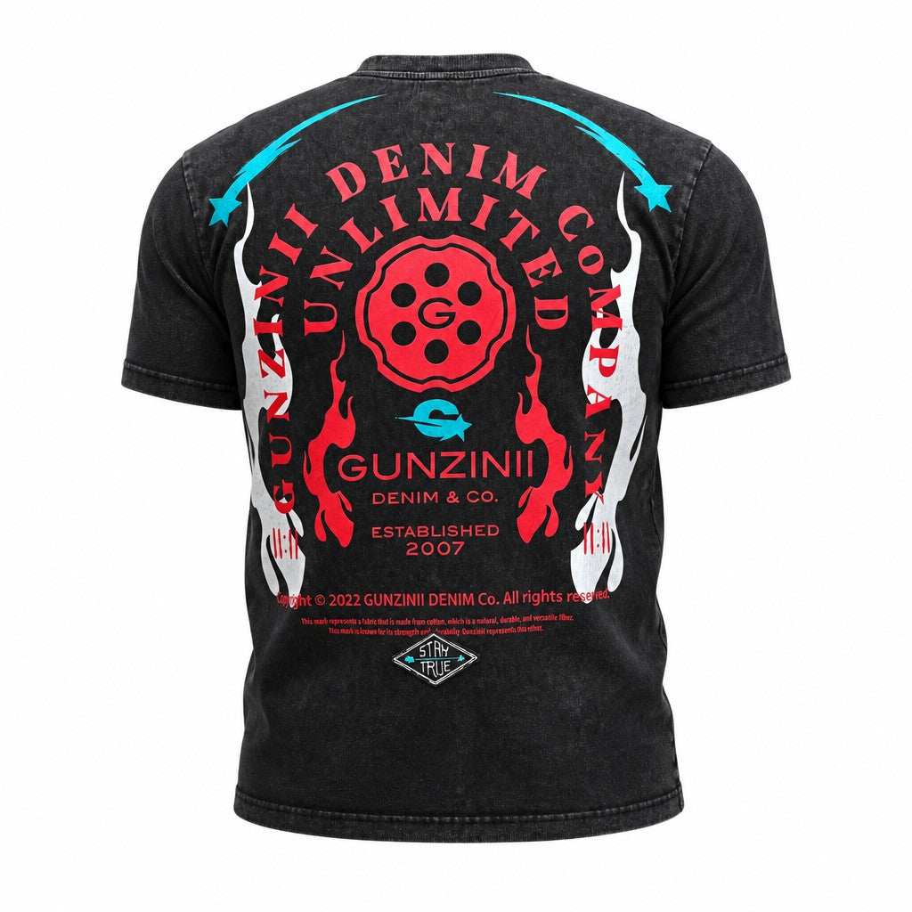 Gunzinii Property Tee - Graphic Black