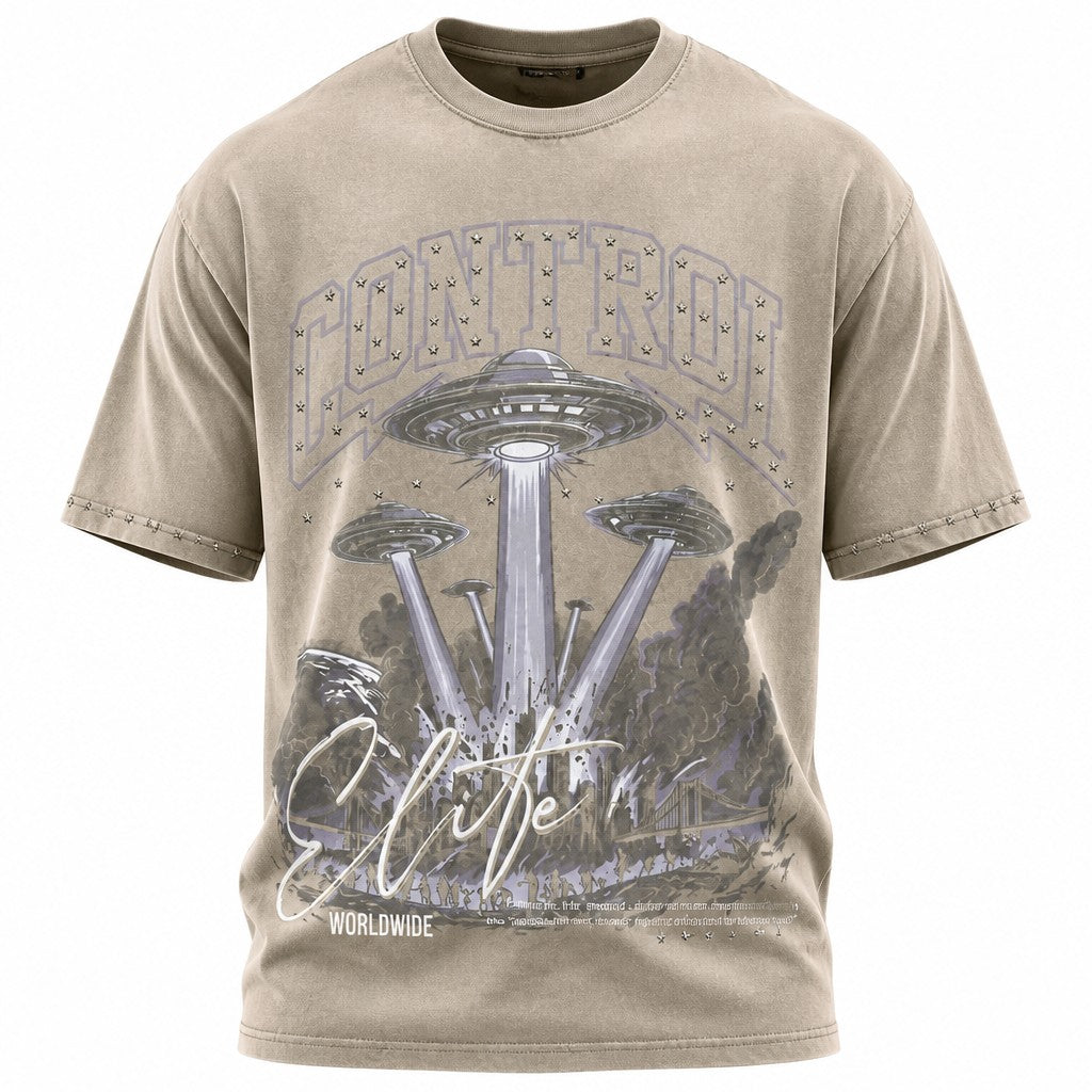 Elite Premium - Control Premium Embellished Men's Tee