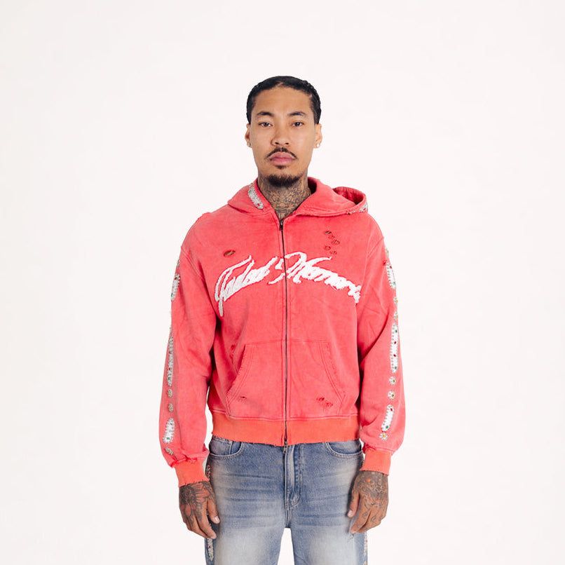 Pl1031 | Archive Zip Hoodie