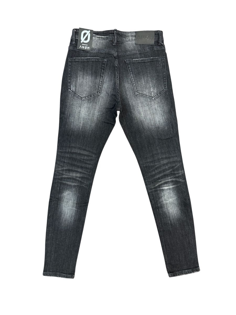 ANOM DENIM "YINYANG" Jeans – Black Wash