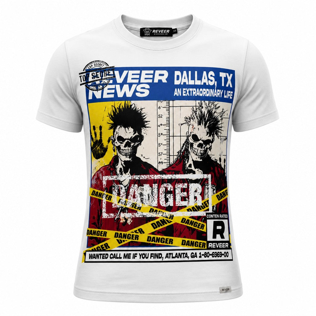 Reveer - WANTED Graphic T-Shirt