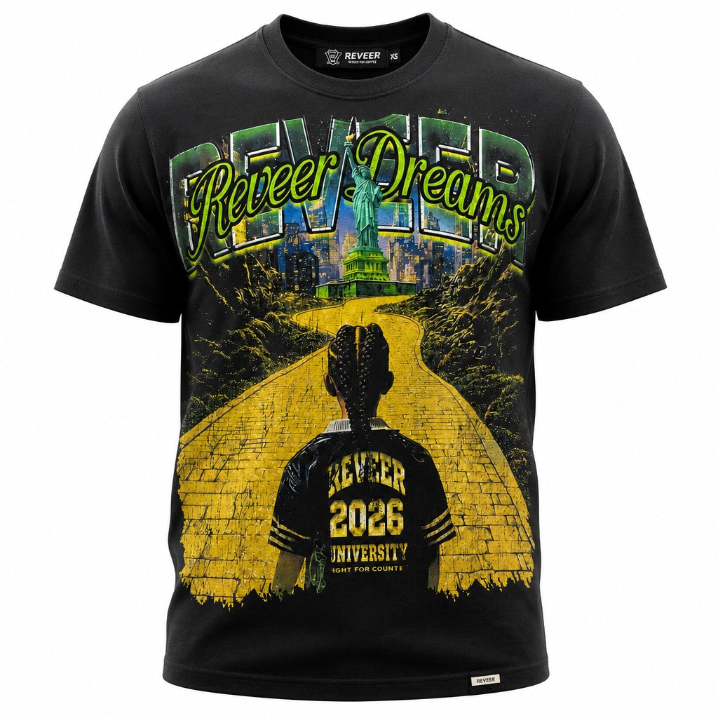 Reveer - Brick Road Graphic T-Shirt – Black