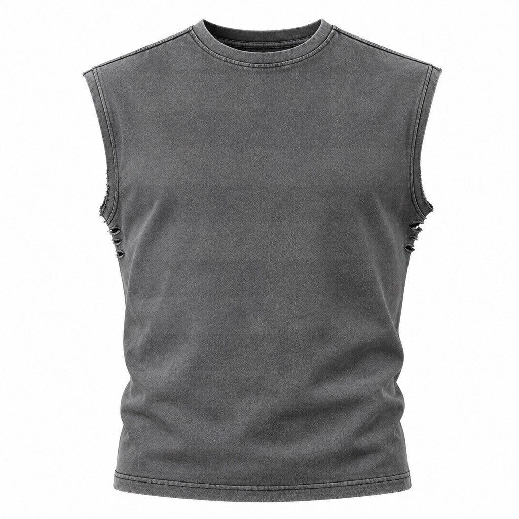 Reveer - DOBERMAN Cut-Off Graphic T-Shirt