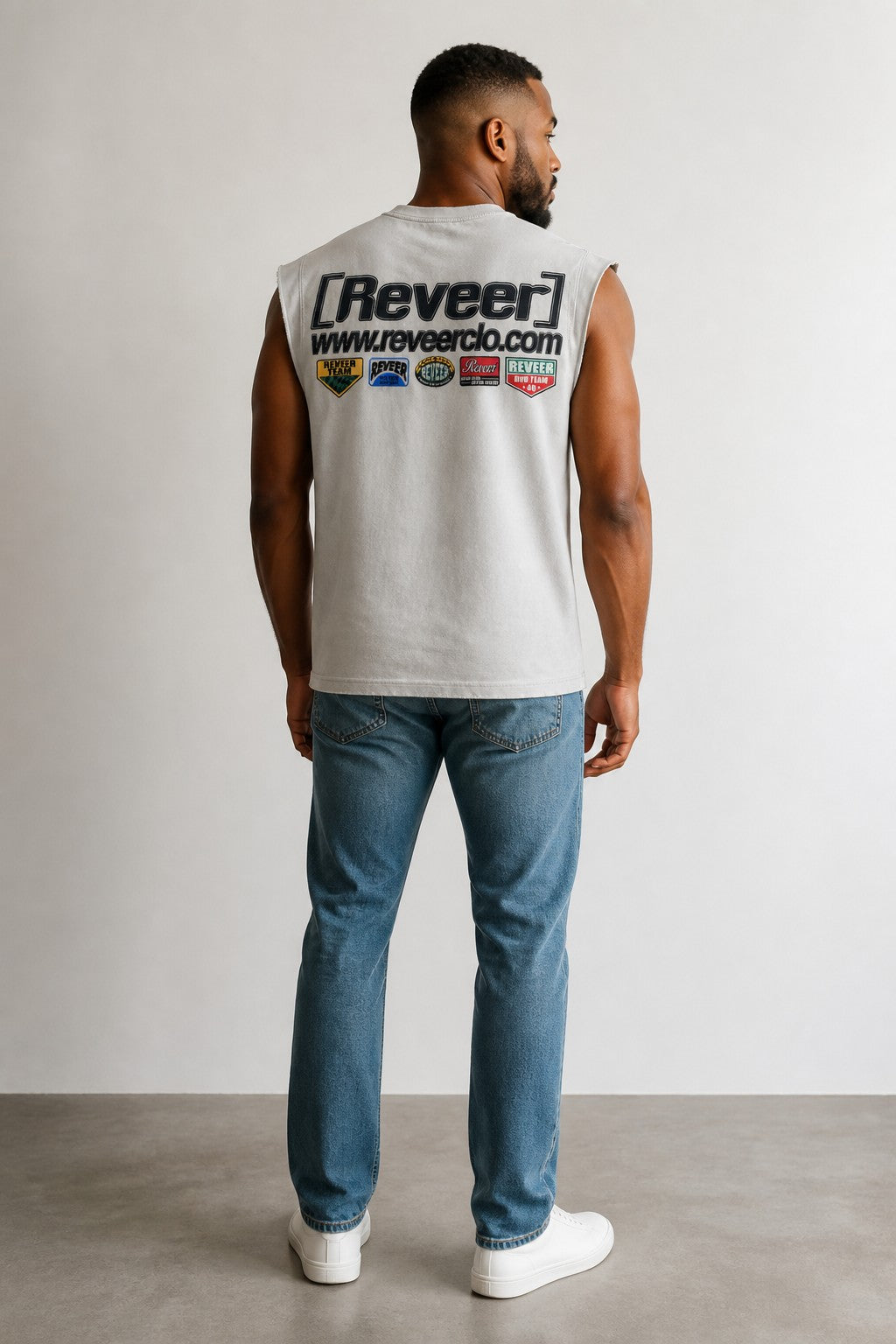 Reveer - MOTOCROSS Cut-Off Graphic T-Shirt