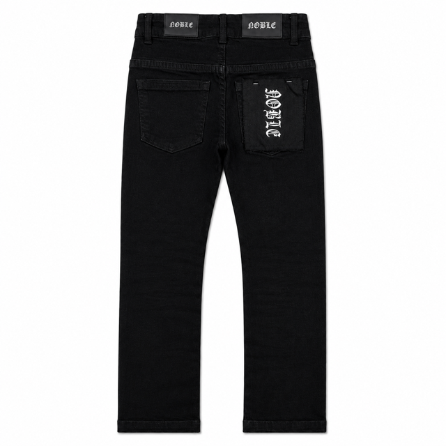 Noble Essential Kids Jeans – Jet Black